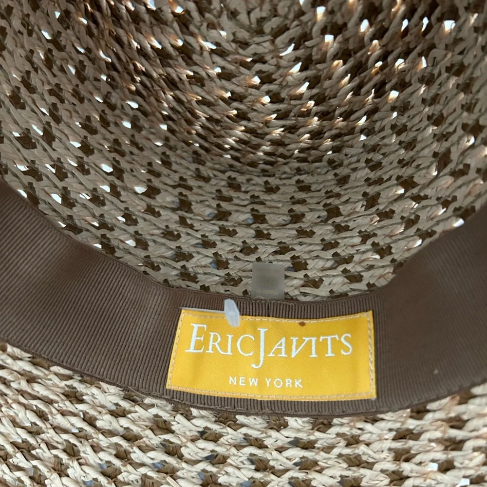 Eric Javits NEW Cannes II Wide brim woven - Picture 6 of 7